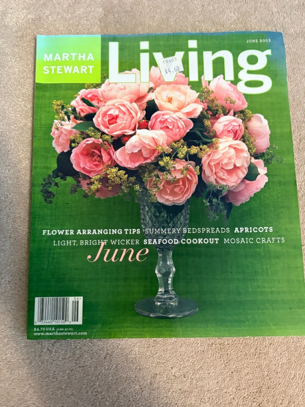 June 2003 Martha Stewart magazine